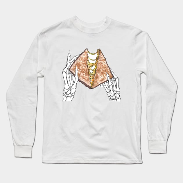 Bone Appétit by Skye Rain Art Long Sleeve T-Shirt by Skye Rain Art